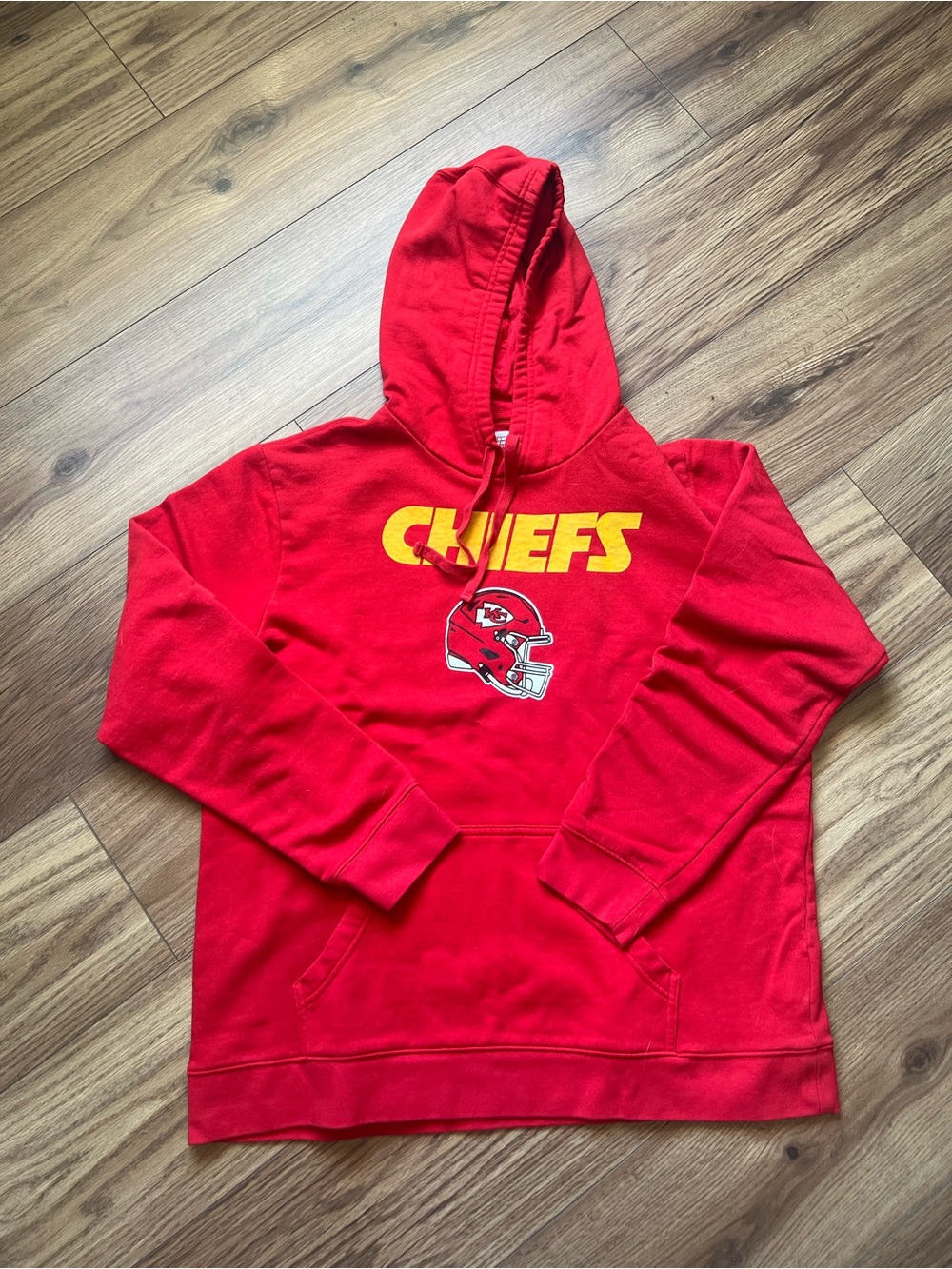 Kansas City Chiefs Harrison Butker 7 Hoodie Sweatshirt Red Mens XL